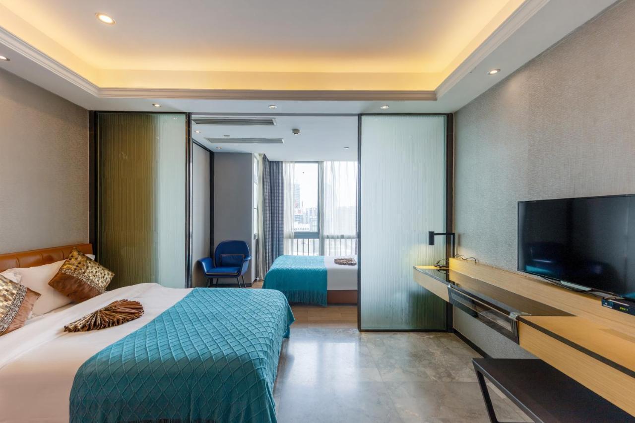 Yoyo Apartment Jiedeng Metropolis Branch, Beijing Road 광저우 외부 사진