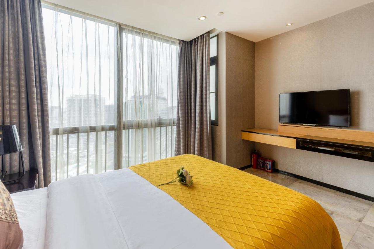 Yoyo Apartment Jiedeng Metropolis Branch, Beijing Road 광저우 외부 사진