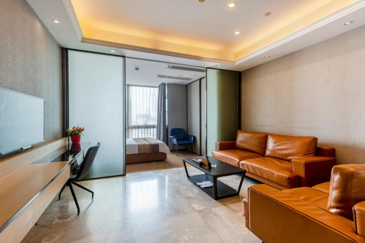 Yoyo Apartment Jiedeng Metropolis Branch, Beijing Road 광저우 외부 사진