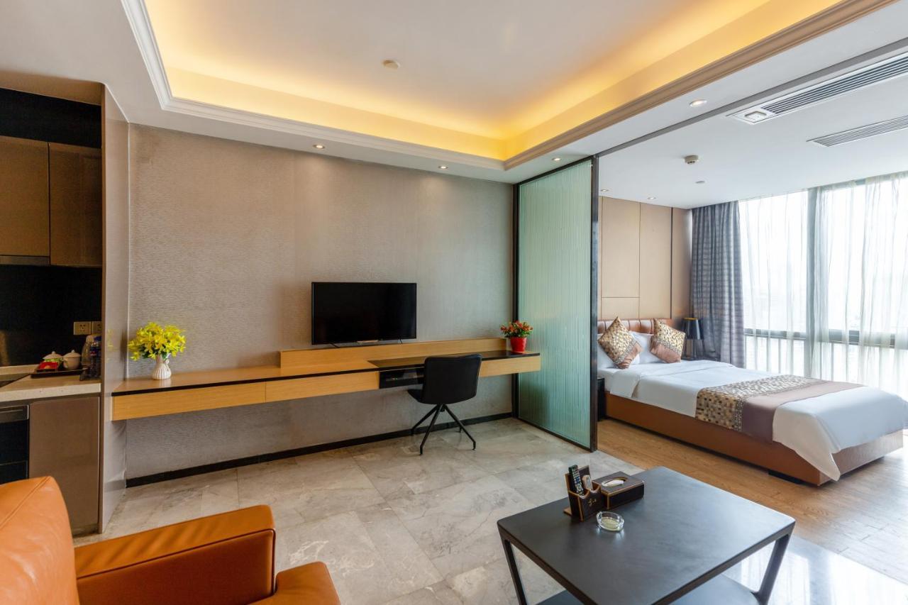 Yoyo Apartment Jiedeng Metropolis Branch, Beijing Road 광저우 외부 사진